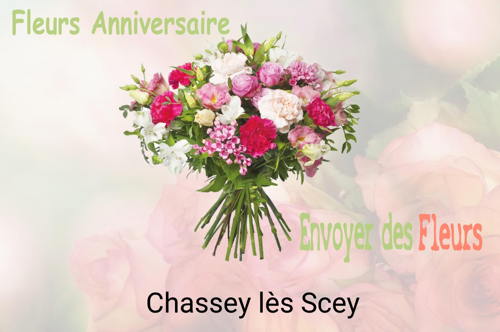 Bouquet de fleurs d’anniversaire livré à Chassey-lès-Scey